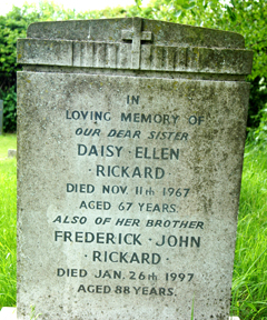 daisy and frederick rickard